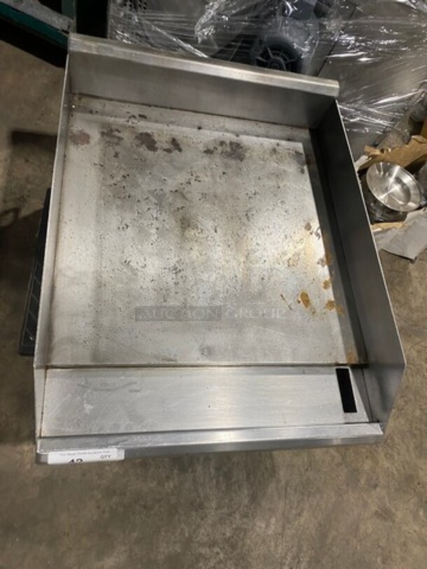 Southbend Commercial Countertop Flat Top Griddle! With Back And Side Splashes! All Stainless Steel! - Image 5 of 7