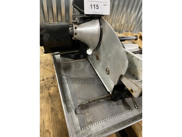 American Slicing Machine Co Commercial Countertop Deli Meat Slicer! All Stainless Steel!  - Image 10 of 11