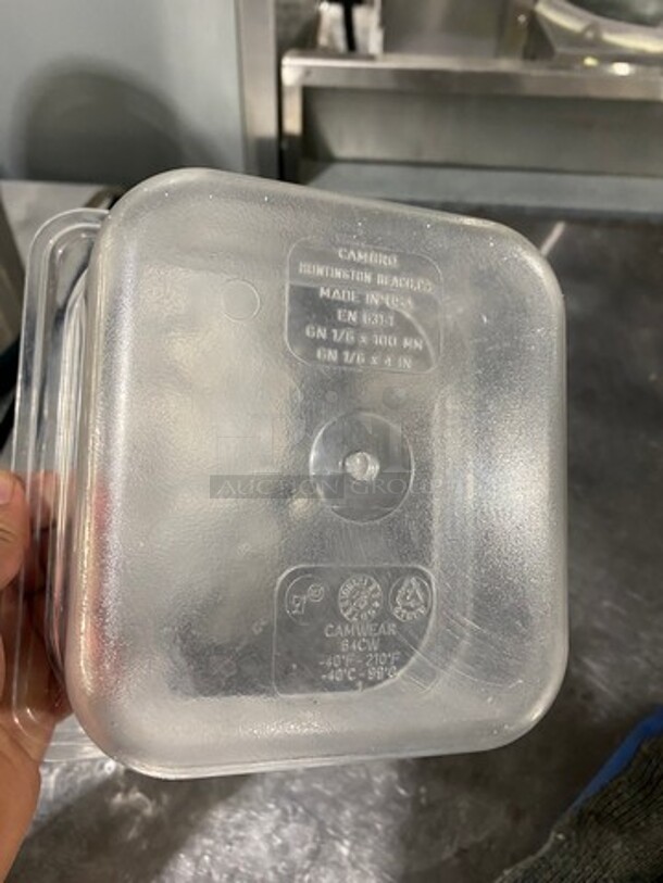 Cambro Clear Poly Food Containers! 11x Your Bid! - Image 4 of 5