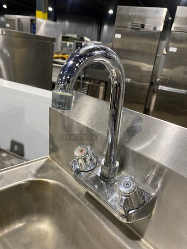 Eagle All Stainless Steel Hand Washing Sink! With Faucet And Handles! - Image 7 of 7