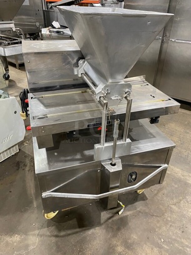 SWEET! Mono Universal Commercial Cookie/ Pastry Depositor! All Stainless Steel! On Casters! Model: G1720830 - Image 4 of 12