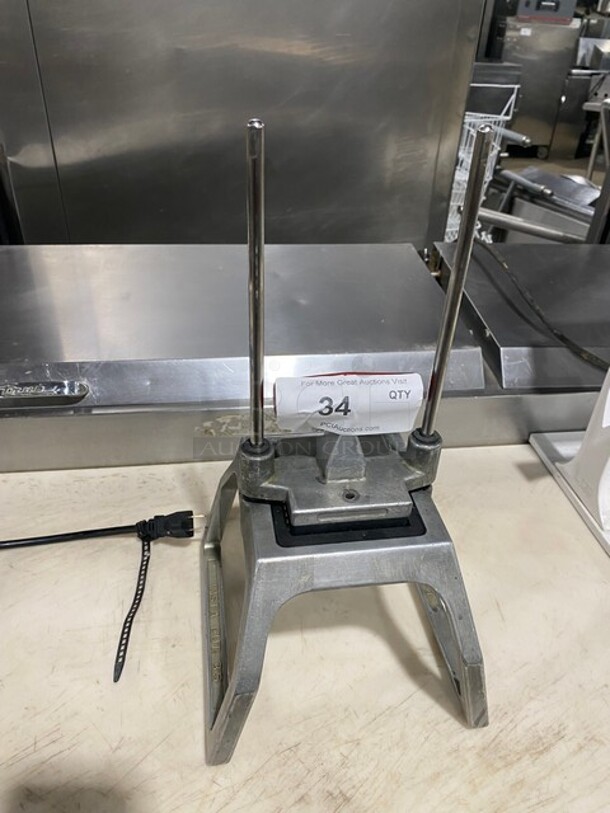 Redco Commercial Countertop Metal Manual Potato/French Fry Cutter! - Image 1 of 5