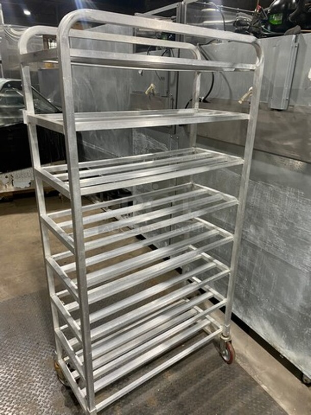 Metal Commercial Pan Transport Rack on Commercial Casters! - Image 2 of 7