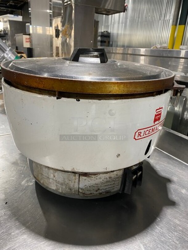 Rice Master Commercial Gas Powered Countertop Rice Cooker! With Lid! - Image 2 of 10