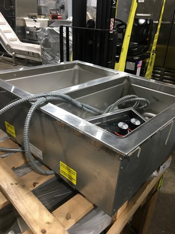 FAB! NEW OUT OF THE BOX! Hatco Commercial Countertop 2 Well Food Warmer! All Stainless Steel! Model: HWBI2M SN: 3772141822 208V 60HZ 1 Phase - Image 3 of 6