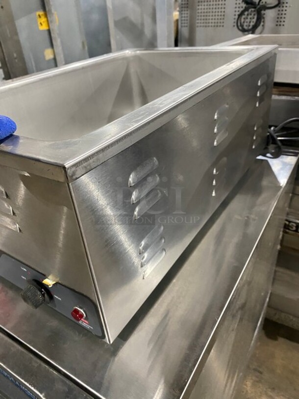 Nemco Commercial Countertop Single Well Food Warmer! All Stainless Steel! Model: 6055A SN: G120427! 120V! - Image 3 of 8