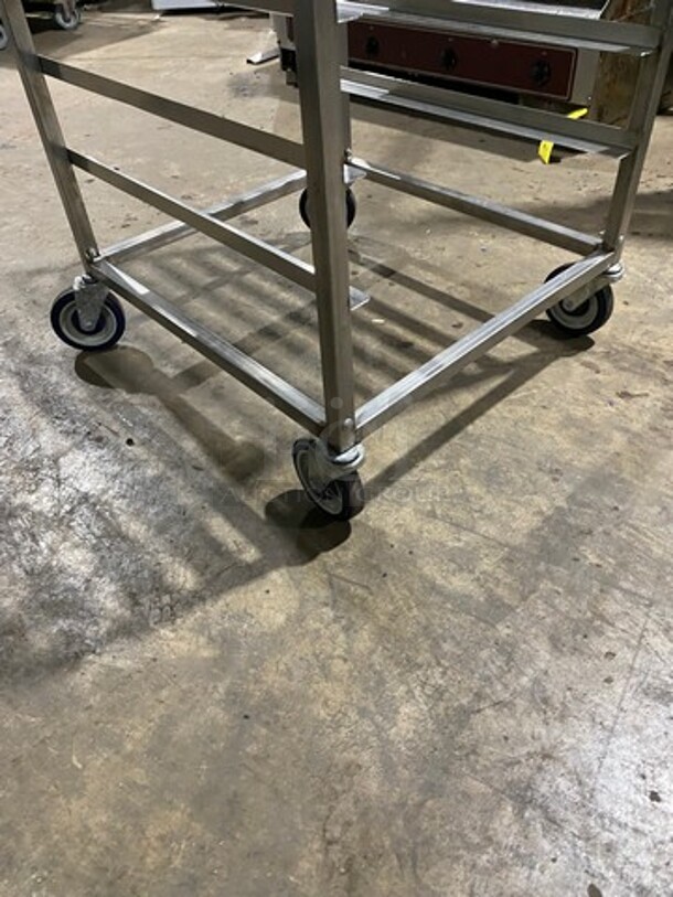 Metal Commercial Pan Transport Rack! On Casters! - Image 5 of 5