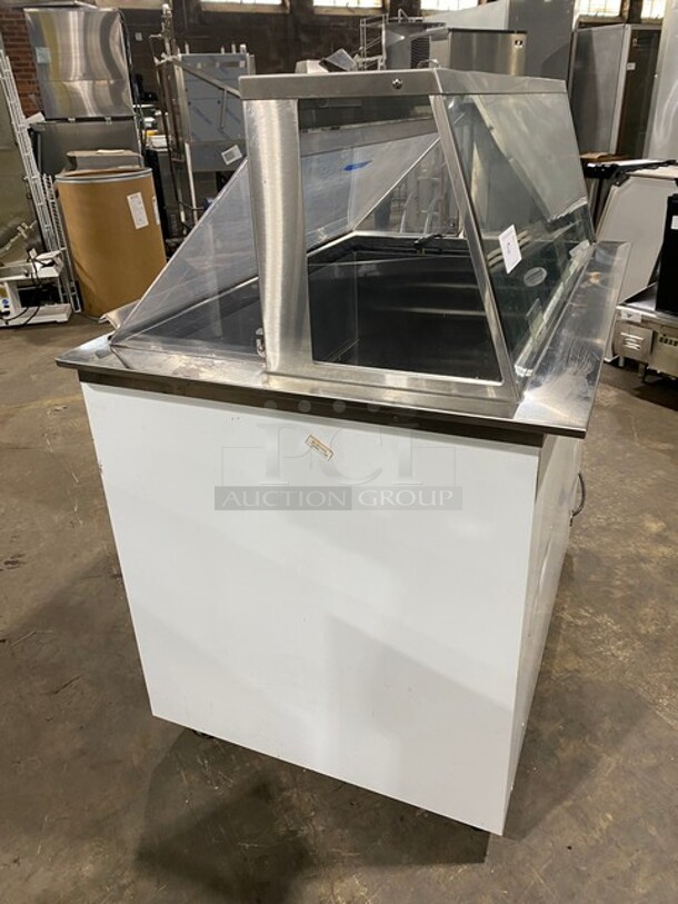 C Nelson Stainless Steel Commercial Floor Style Ice Cream Dipping Cabinet! MODEL BD6DIPRB 115V - Image 2 of 7
