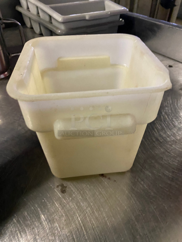 Poly 4Qt Food Containers! 3x Your Bid! - Image 2 of 4