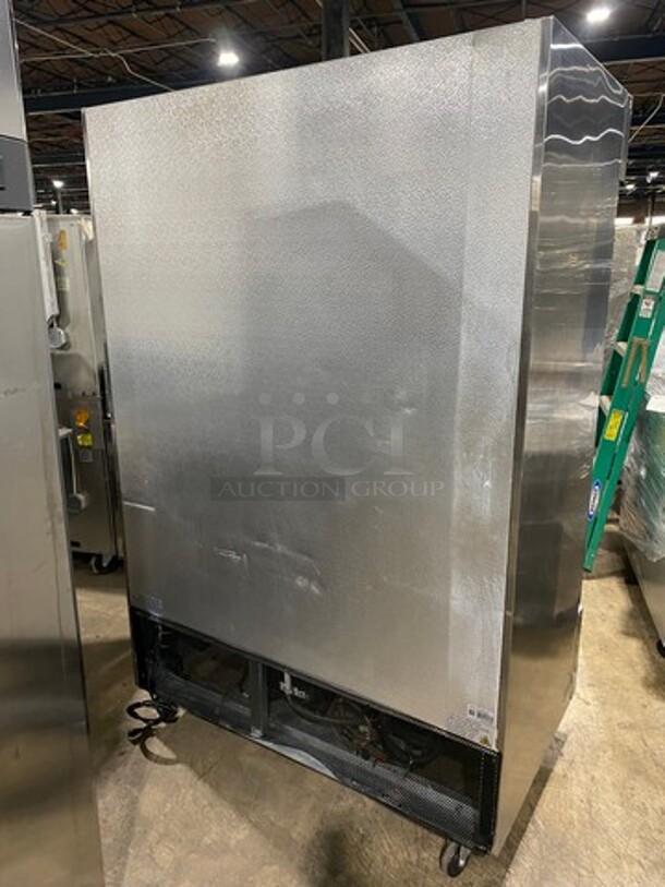 Industry Commercial 2 Door Freezer! With Poly Coated Racks! All Stainless Steel! On Casters! Model: CFD2FFEHC SN: 6093171417050208 115V - Image 4 of 10