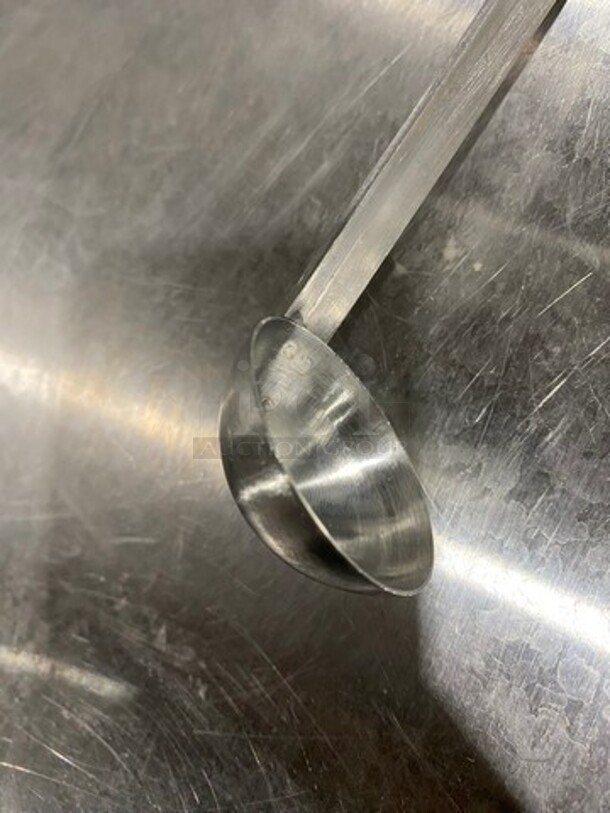NEW! ALL ONE MONEY! 1/2 OZ Ladles! With Hook! Stainless Steel! - Image 3 of 5