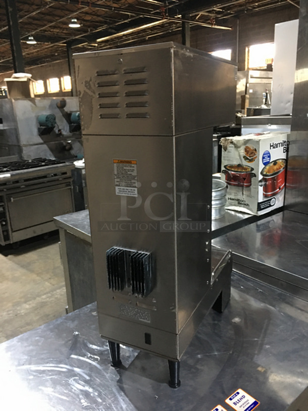 NICE! Bunn Commercial Countertop Coffee Brewing Machine! With Hot Water Dispenser! All Stainless Steel! Model: SINGLESHDBC SN: SNG0066161 120/208V 60HZ 1 Phase - Image 4 of 7