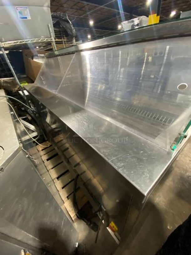 Stork Stainless Steel Gelato Display Case Merchandiser! With Sliding Back Doors!  - Image 3 of 5