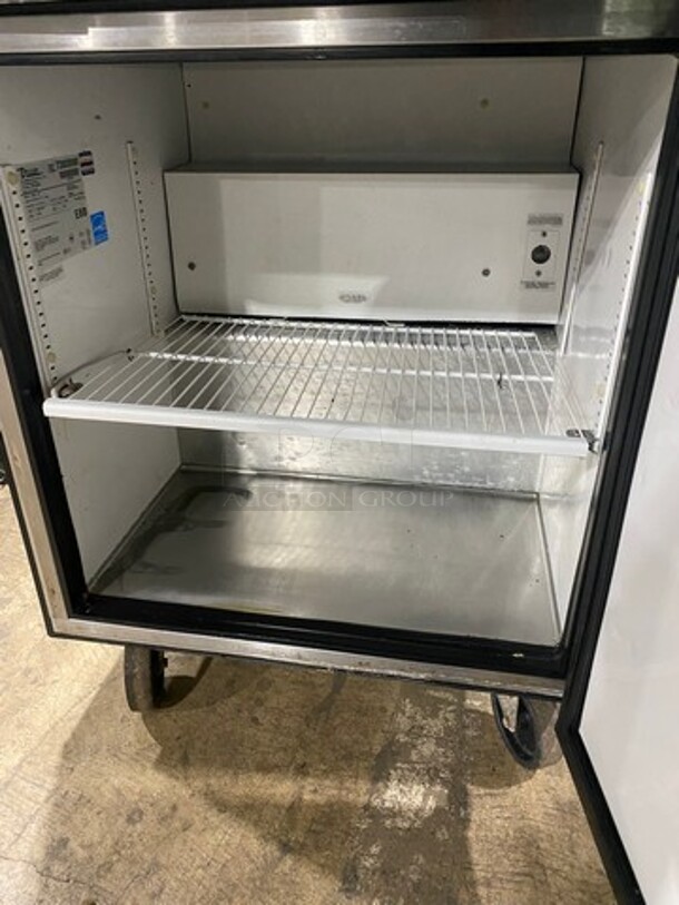 True Commercial Single Door Refrigerated Lowboy/ Worktop Cooler! With Poly Coated Rack! All Stainless Steel! On Casters! Model: TUC27 SN: 7303590 115V 60HZ 1 Phase - Image 5 of 7