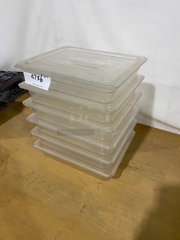 Thunder Group 1/2 Size Poly Food Pan With Lid! 6x Your Bid! MODEL PLPA8122 - Image 2 of 8