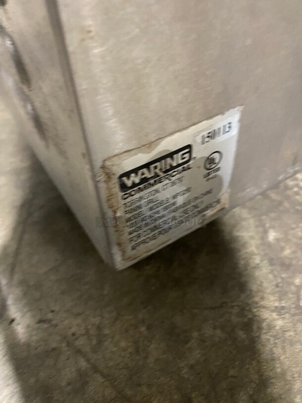 Waring Commercial Countertop Panini/Sandwich Supremo Grill! All Stainless Steel! Press With Ribbed Surface! WORKING WHEN REMOVED! Model: WPG250 SN: 150113 120V 60HZ - Image 5 of 7
