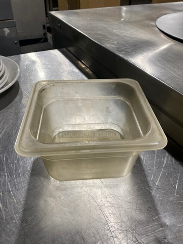 Thunder Group Clear Poly 1/6x4" Food Containers! 11x Your Bid! - Image 2 of 4