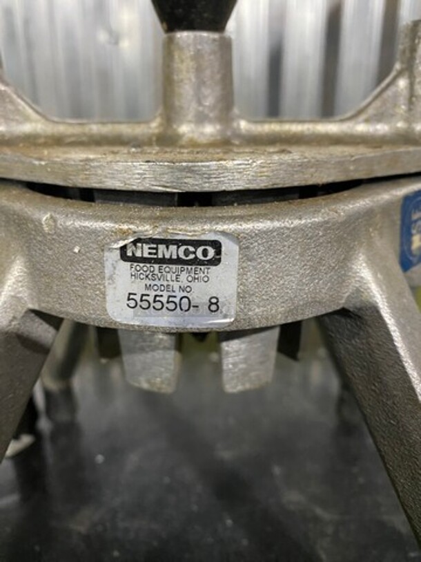 Nemco Commercial Countertop Manual Vegetable/Fruit Slicer/Cutter! All Stainless Steel! 3x Your Bid! - Image 4 of 6