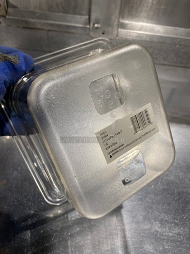 BRAND NEW IN A BOX! Winco 1/6 Food Pan! 4 Inch Deep! Model SP7604! 12 X Your Bid!  - Image 5 of 7