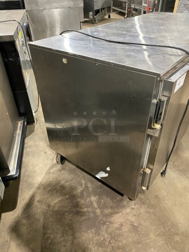 Beverage Air Commercial 2 Door Lowboy/ Worktop Cooler! Stainless Steel! On Casters! Model: UCR60A SN: 7004322 115V 60HZ 1 Phase - Image 2 of 8