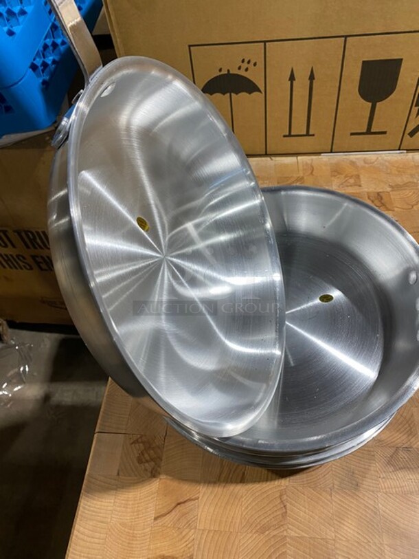 New! Stainless Steel Frying/Searing Pans! With Cool Touch Handles!3x Your Bid! - Image 7 of 8