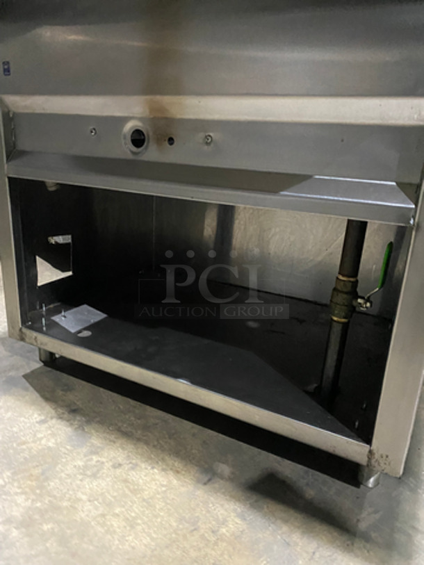 Commercial Ice Bin! With Drain! All Stainless Steel! On Legs! - Image 6 of 7