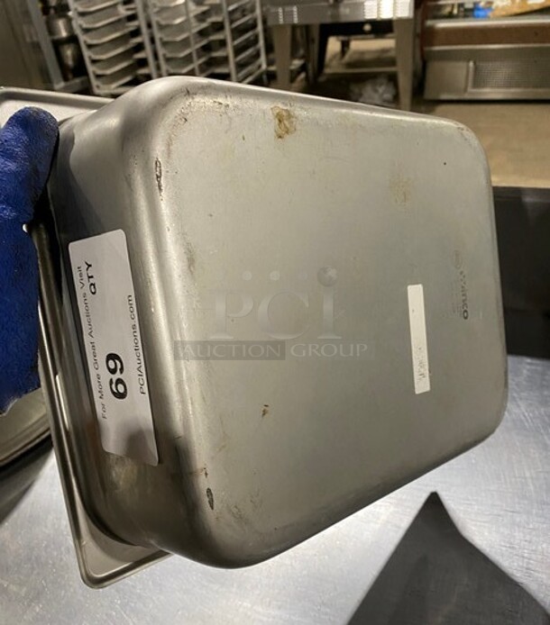 Winco Stainless Steel Half Size Steam Pan With Lid! MODEL SPJL204 - Image 3 of 5