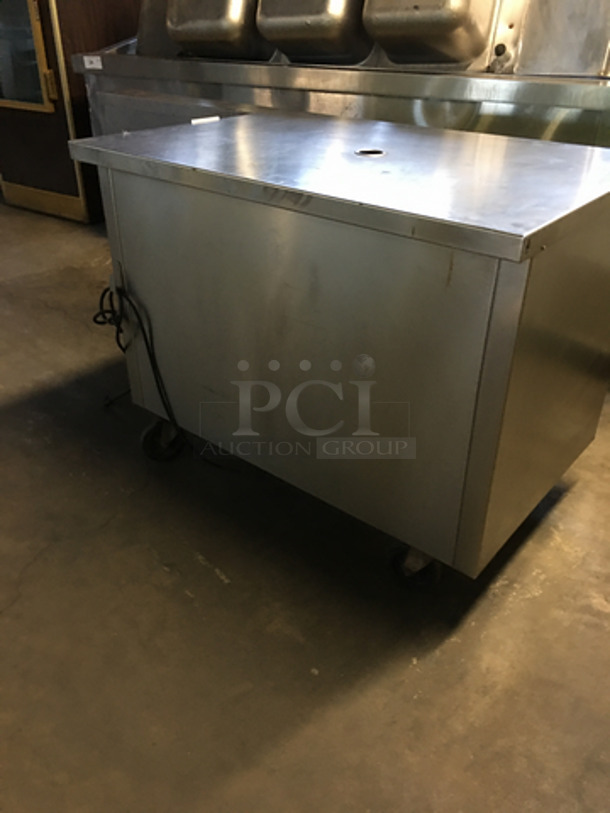 WOW! Stainless Steel Cashiers Counter! With Single Drawer! On Casters! Model: SCS44 SN: 100171401M 120V 60HZ 1 Phase - Image 3 of 7