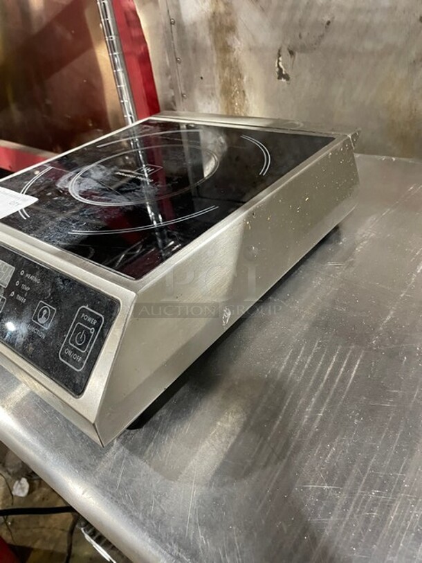 Update Commercial Electric Powered Countertop Induction Range! All Stainless Steel! 120V!  - Image 2 of 7
