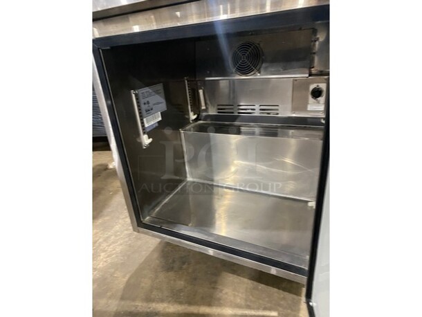 Turbo Air One Door! All Stainless Steel Refrigerated Lowboy/Worktop Cooler! Model MUR28  115V 1 Phase! - Image 5 of 7