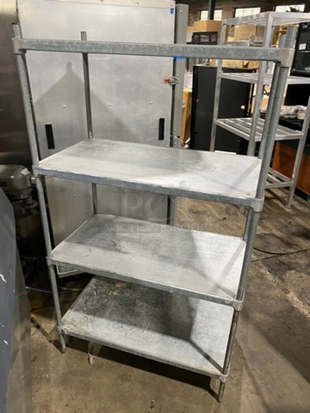 Commercial Metal 4 Tier Shelving Unit! - Image 3 of 5