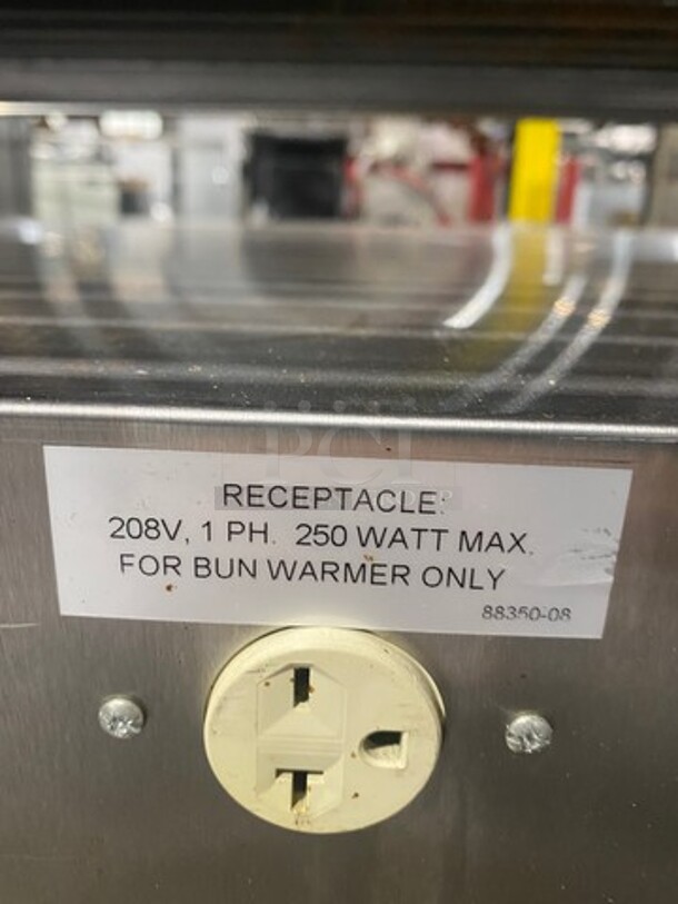 APW Wyott Commercial Countertop Hot Dog Roller Grill! All Stainless Steel! On Legs! Model: HRS755T SN: 022441105049 208/240V 60HZ 1 Phase - Image 11 of 11