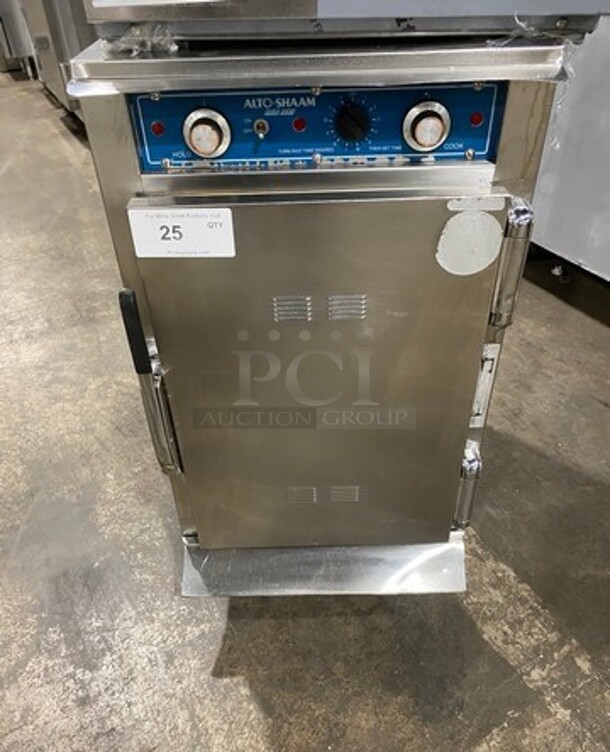 Alto Shaam Commercial Electric Powered Undercounter COOK-N-HOLD Oven! All Stainless Steel! On Casters! Model: 500THII SN: 5036351289 125V 60HZ 1 Phase - Image 1 of 8