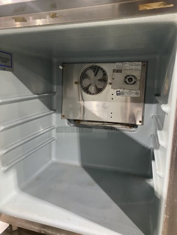Delfield One Door Lowboy/Worktop Cooler! Model 406Star2 Serial 0711152001996! 115V 1 Phase! On Casters! - Image 5 of 7