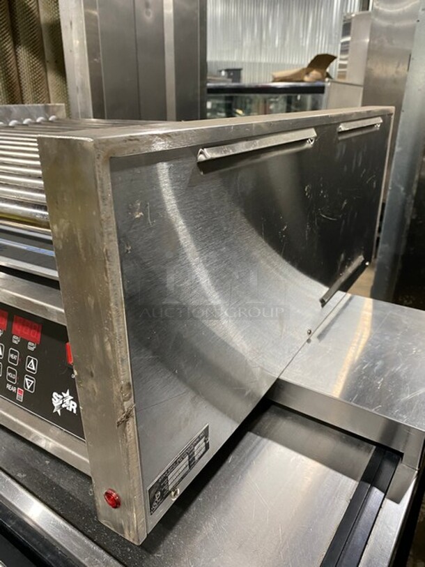 NICE! New Never Used Star Commercial Countertop Hot Dog Roller Grill! All Stainless Steel! Model: 75CE 120V - Image 3 of 9