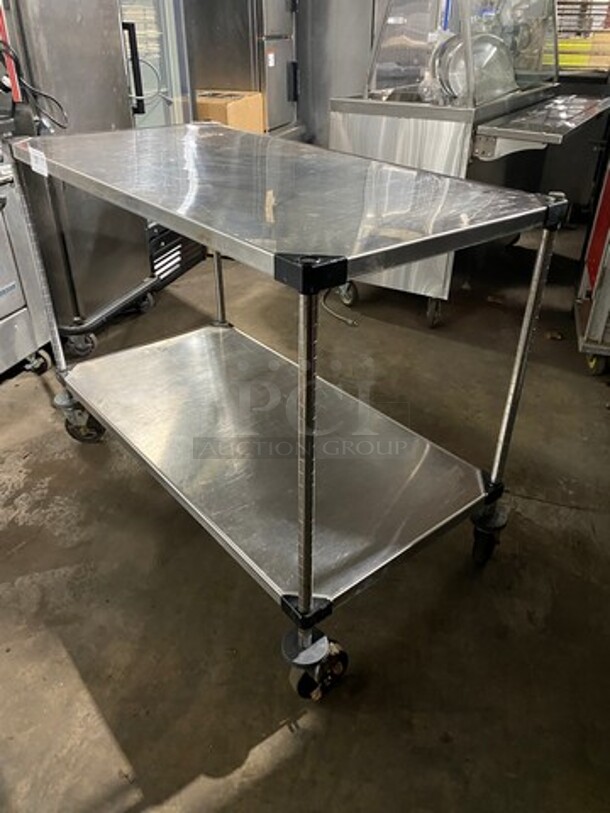 Metro Work Top/ Prep Table! With Storage Space Underneath! On Casters! - Image 2 of 8