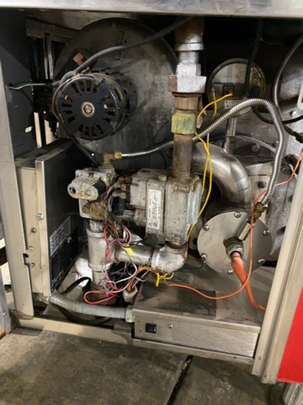 Vulcan Commercial Triple Deck Pressure Steam Cooker! All Stainless Steel! On Legs! Model: VHL3G SN: 271155958! 120V 60HZ 1 Phase!
 - Image 8 of 11