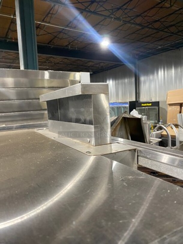 Blodgett Dual Flow Bakery Depth Commercial Natural Gas Powered Double Deck Convection Oven! With View Through Doors! Metal Oven Racks! All Stainless Steel! On Casters! Working When Removed! 2x Your Bid Makes One Unit! - Image 11 of 12