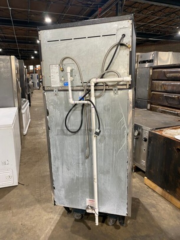 Ice-O-Matic Commercial Ice Making Machine! On Commercial Ice Bin! With Mounted Ice Scoop Holder And Scoop! All Stainless Steel! 2x Your Bid Makes One Unit! WORKING WHEN REMOVED! Model: ICE0500HW4 SN: 12061280011785 115V 60HZ 1 Phase - Image 4 of 8