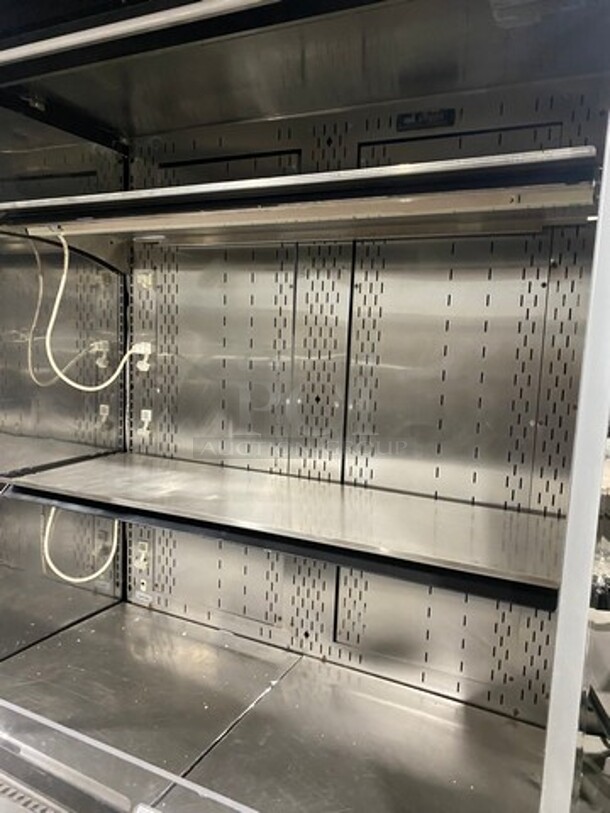 COOL! Commercial Refrigerated Open Grab-N-Go Case Merchandiser! With Shelves! Solid Stainless Steel! Model: CO4778R SN: 611649GI134837 115/230V 60HZ 1 Phase - Image 5 of 8