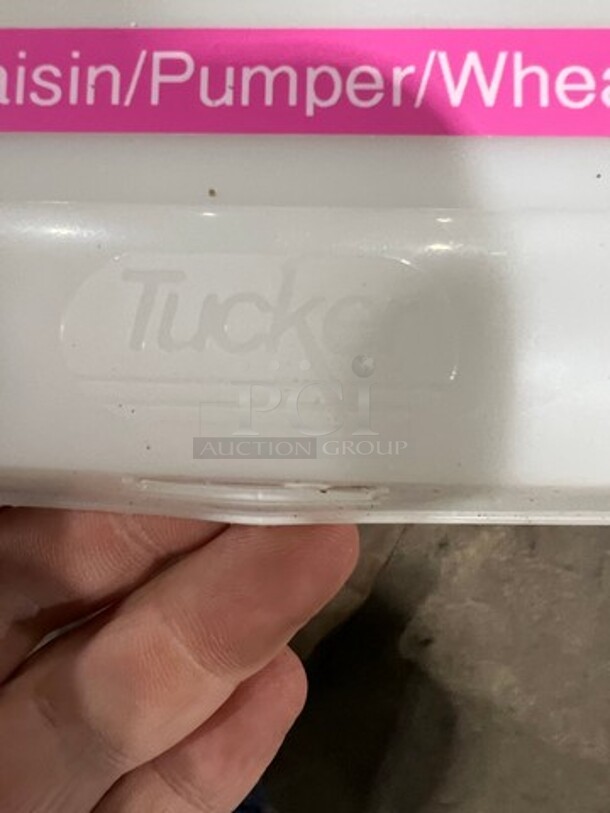 Tucker Countertop White Poly Ingredient Bin! 2x Your Bid! - Image 6 of 6