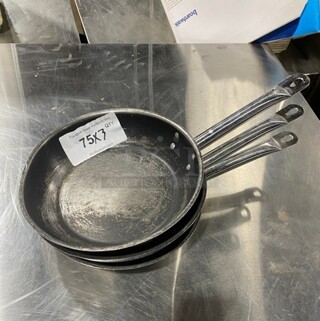 Vigor Stainless Steel Frying Pans! 3x Your Bid!