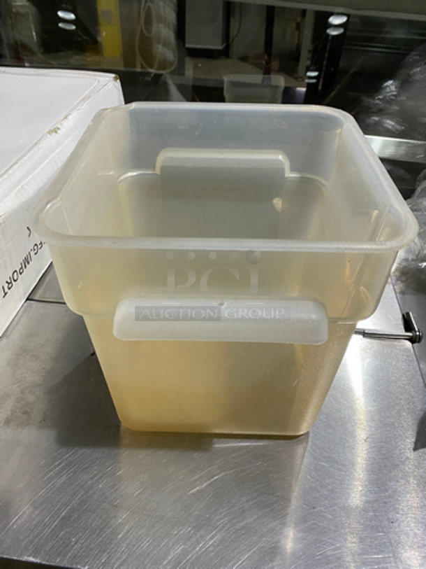 Poly Food Storing Containers! - Image 3 of 4
