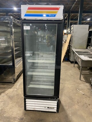 True Commercial Single Door Reach In Freezer Merchandiser w/ Poly Coated Racks! MODEL GDM-23F SN:13104742 115V 1PH