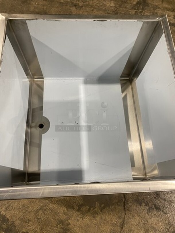 NEW! Commercial Drop In Ice Bin! Solid Stainless Steel! - Image 6 of 6