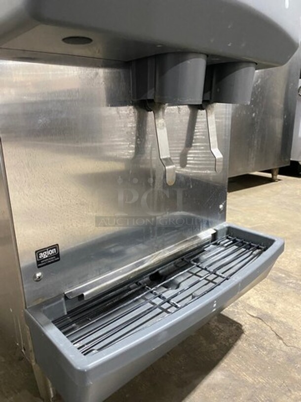 Follett Commercial Countertop Ice And Water Dispenser! All Stainless Steel! On Legs! Symphony Series Model: 12CI400A 115V 60HZ 1 Phase - Image 5 of 9
