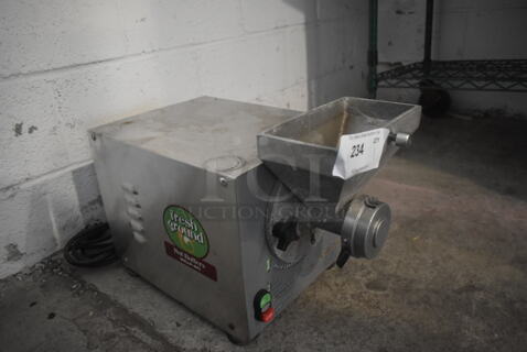 2019 Olde Tyme PN2 Stainless Steel Commercial Countertop Nut Grinder. Missing Hopper. 115 Volts, 1 Phase. Cannot Test - Unit Trips Breaker