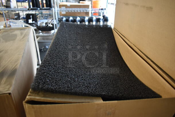 4 Boxes of BRAND NEW! Black High Performance Floor Pad Pieces. 4 Times Your Bid!