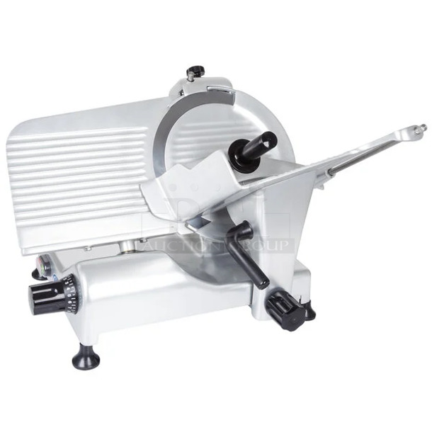 BRAND NEW SCRATCH AND DENT! Globe G10 Metal Commercial Countertop Meat Slicer w/ Blade Sharpener. 115 Volts, 1 Phase. Tested and Working! - Image 1 of 5