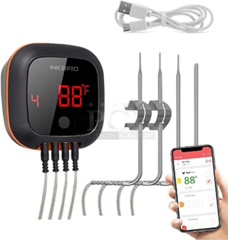 BRAND NEW! Ink Bird IBT-4XS X001U680QF Smart Wireless BBQ Thermometer